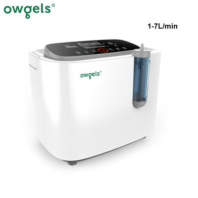 Concentratore portatile dell'ossigeno di Owgels, concentratore elettrico 7L dell'ossigeno