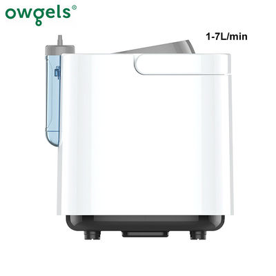 La casa bianca di plastica del concentratore dell'ossigeno 7L usa l'ossigeno portatile 220V producendo le macchine