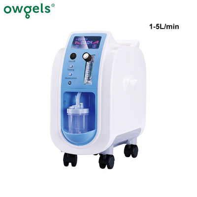Concentratore portatile dell'ossigeno dell'apparato medico 5 litri una garanzia da 1 anno