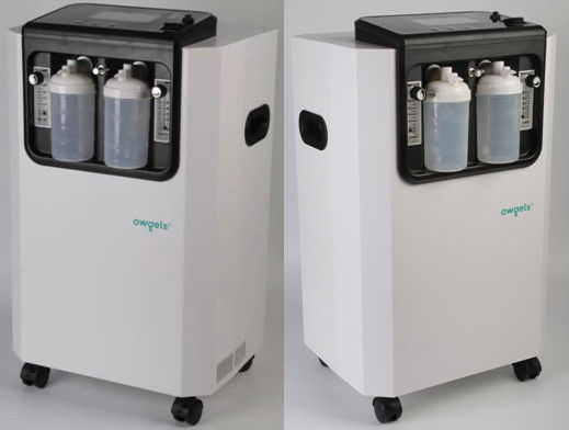 Il sistema doppio del filtro casa del concentratore dell'ossigeno da 10 litri usa 55KG 750W