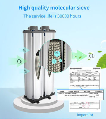 Generatore portatile dell'ossigeno 5L del concentratore domestico dell'ossigeno di uso e dell'ospedale