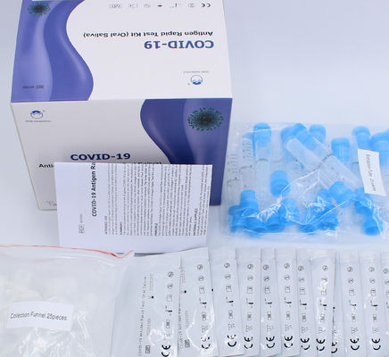Prova rapida Kit Plastic Material dell'antigene faringale della prova Covid-19