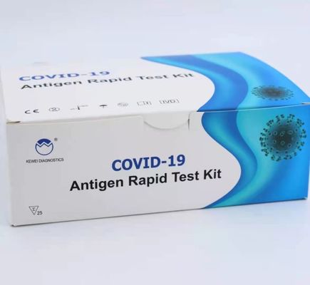Il CE rapido del corredo della prova dell'antigene fresco dei tamponi COVID-19 ha approvato sicuro ed accurato