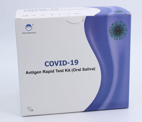 Test di esposizione graduale rapido di sensibilità una del corredo 95% della prova della saliva dell'antigene orale della prova Covid-19