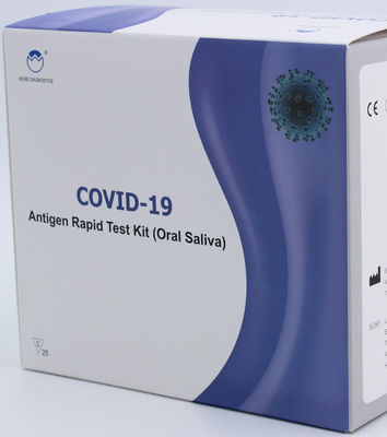 25 prove/il CE eliminabile dei corredi reagente della scatola Covid-19 hanno approvato