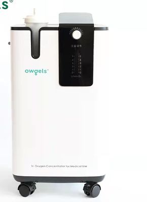 concentratore domestico portatile dell'ossigeno 5L per la macchina medica del concentratore dell'ossigeno di trattamento di terapia