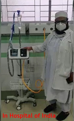 cannula nasale di alto di flusso 10L di ossigenoterapia regolamento automatico dei dispositivi