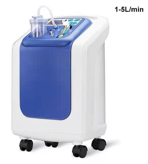 Il concentratore 5L dell'ossigeno della famiglia colora 340*300*650mm facoltativi