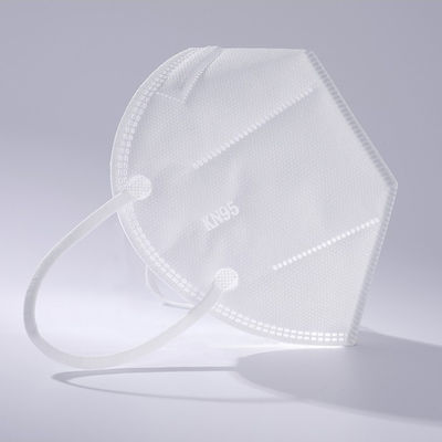 Maschera eliminabile di Earloop del respiratore KN95 della maschera KN95 17.5x9.5cm del peso leggero bianco della lista