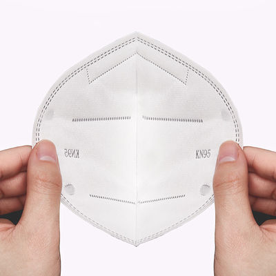Maschera eliminabile di Earloop del respiratore KN95 della maschera KN95 17.5x9.5cm del peso leggero bianco della lista