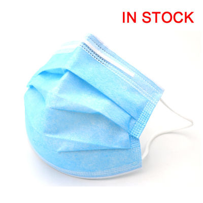 Anti maschera di protezione blu del virus 3ply, filtro eliminabile non tessuto dalla maschera 95% con Earloop